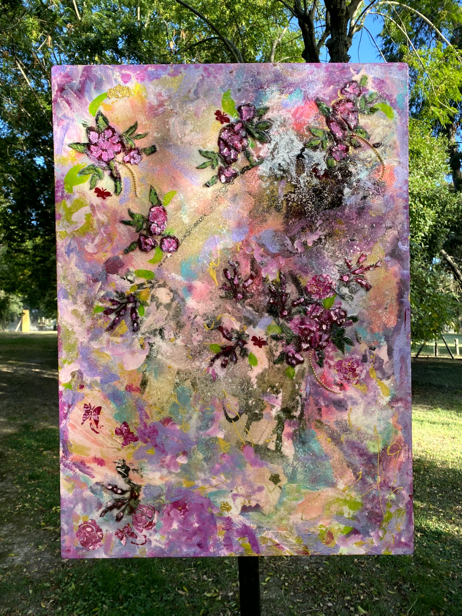 Detalle de obra de Memé Cano